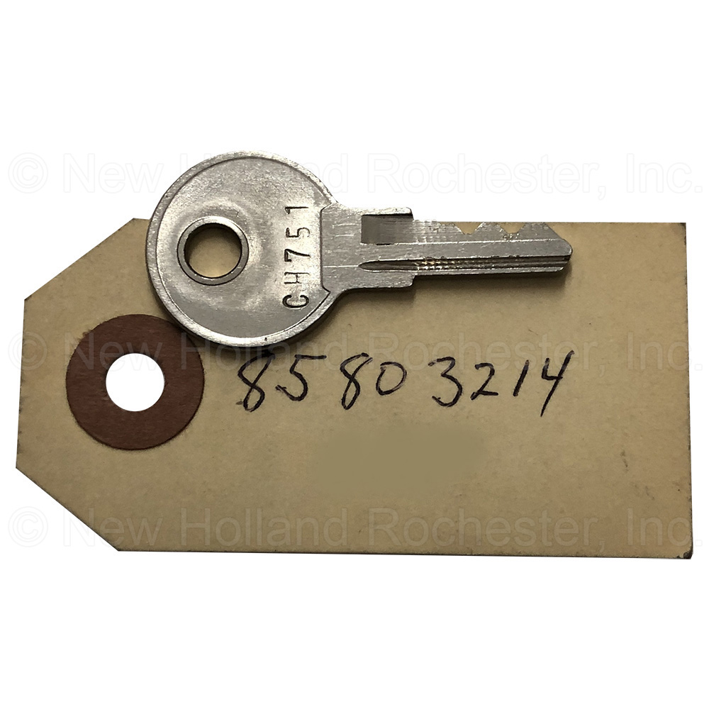 New Holland Door Lock Key Part # 85803214