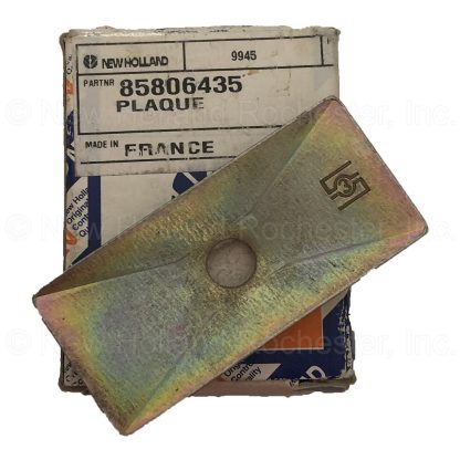 New Holland Plate Part # 85806435