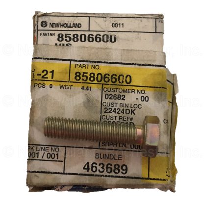 New Holland Screw Part # 85806600