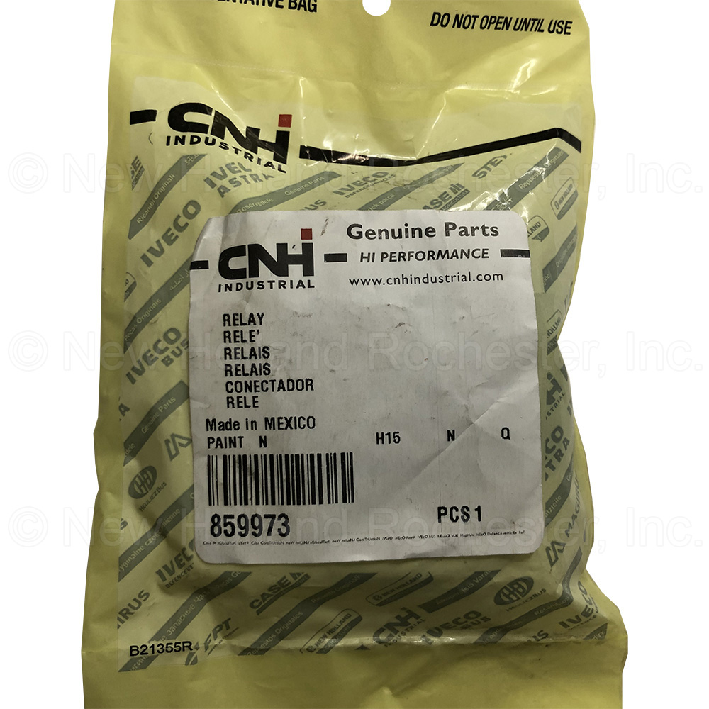 New Holland Relay Part # 859973 - Image 3