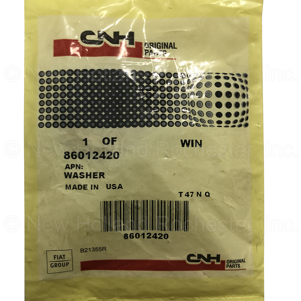 New Holland Washer Part # 86012420 - Image 3