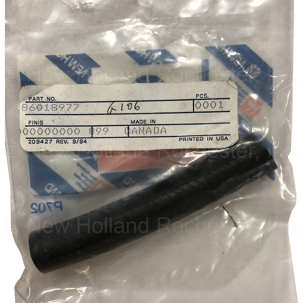 New Holland Hose Part # 86018977