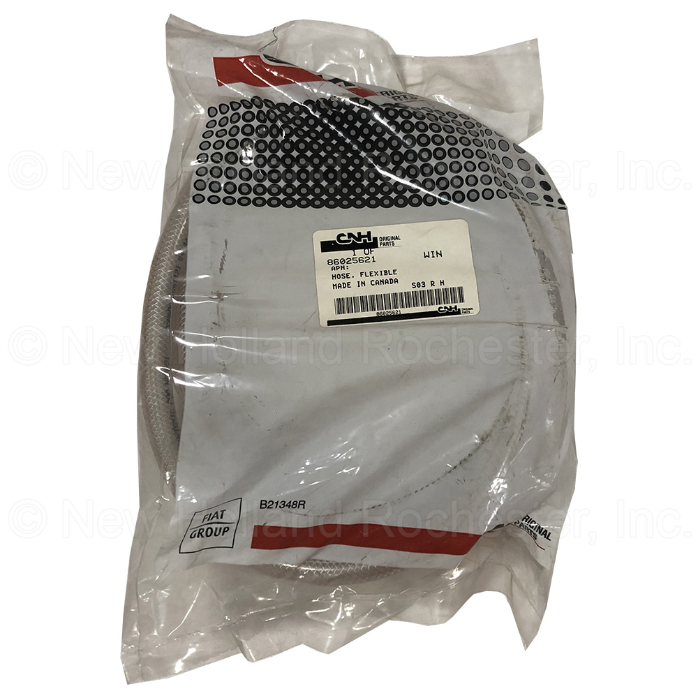 New Holland Flexible Hose Part # 86025621 - Image 3