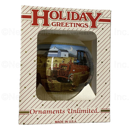 New Holland Christmas Baler Ornament Part # 86109278DS