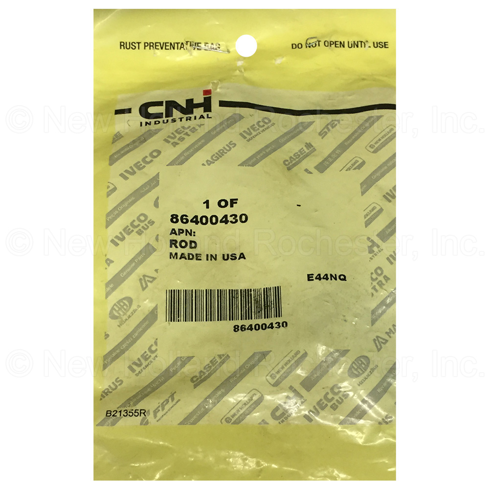 New Holland Rod Part # 86400430 - Image 2