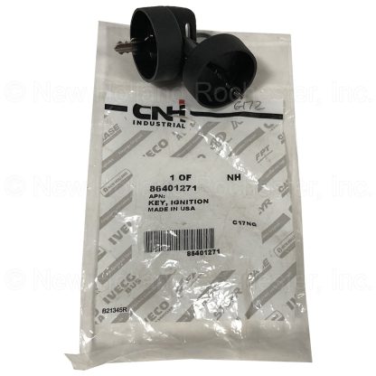New Holland Ignition Key Set of 2 Keys Part # 86401271