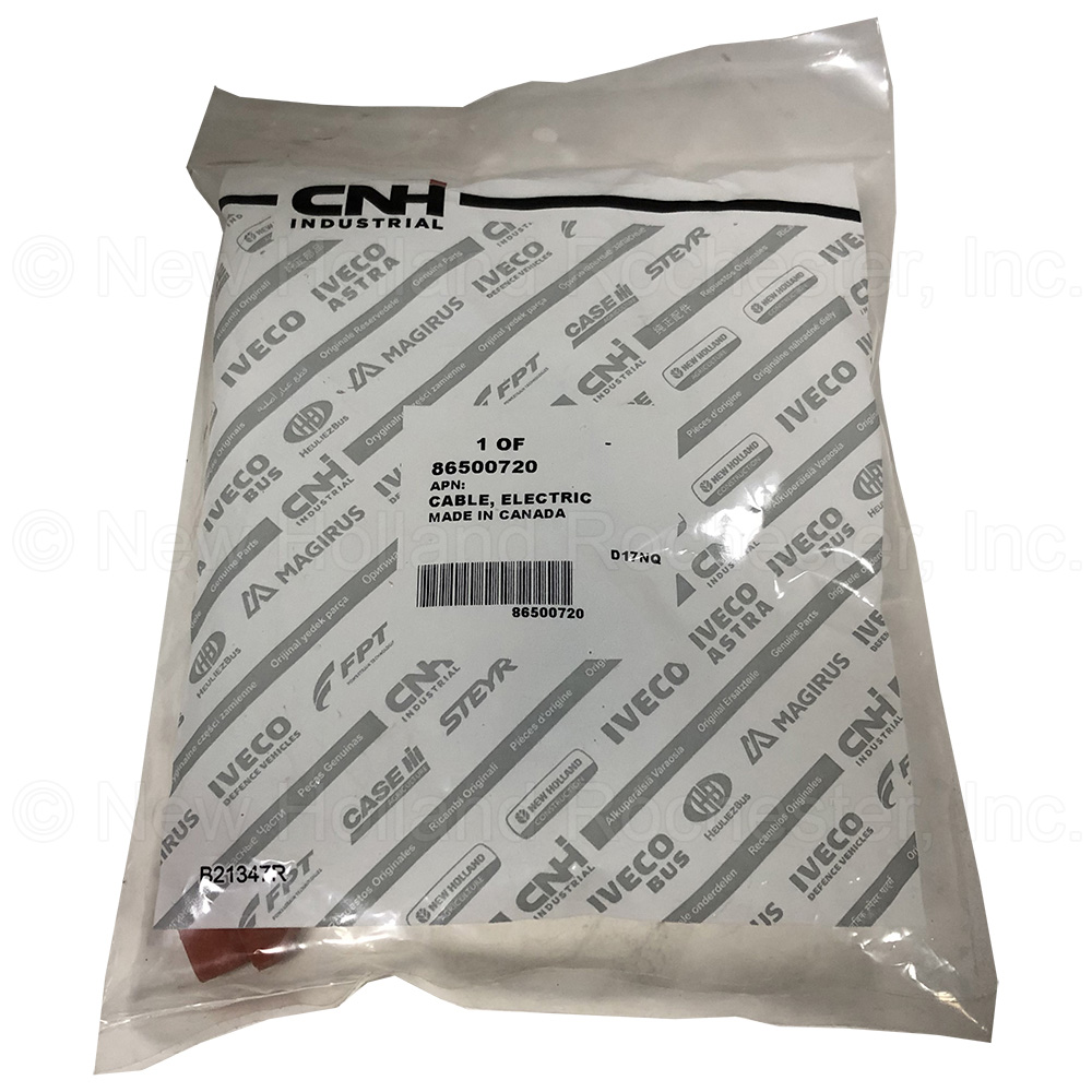 New Holland Electric Cable Part # 86500720 - Image 3