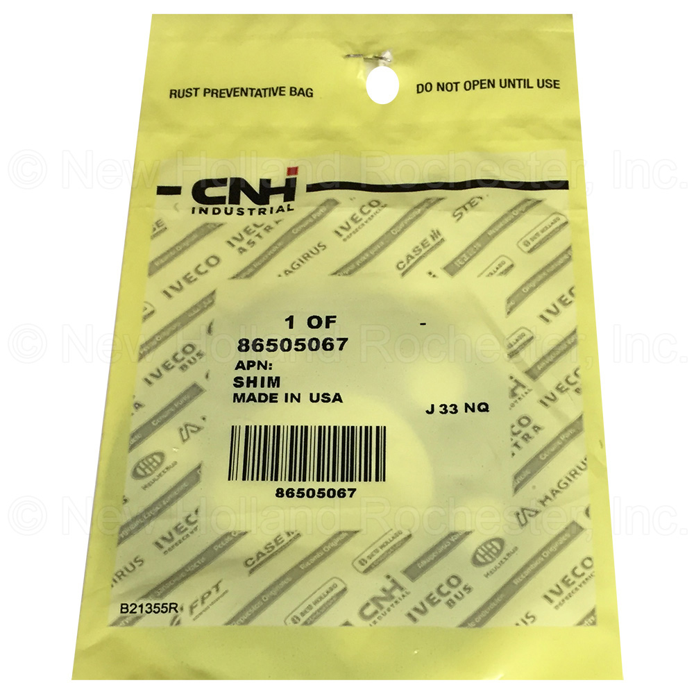 New Holland Shim Part # 86505067 - Image 2