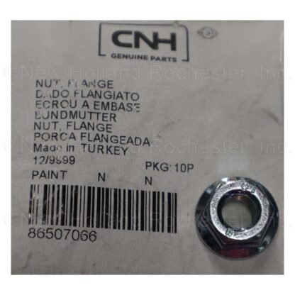 New Holland Nut Part # 86507066