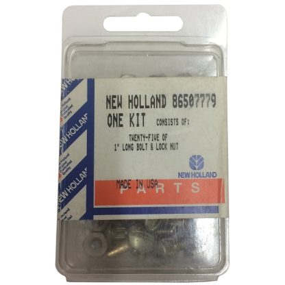 New Holland 1-1/16" Grade 8 Truss Head Bolts And Nuts Kit Part # 86507779