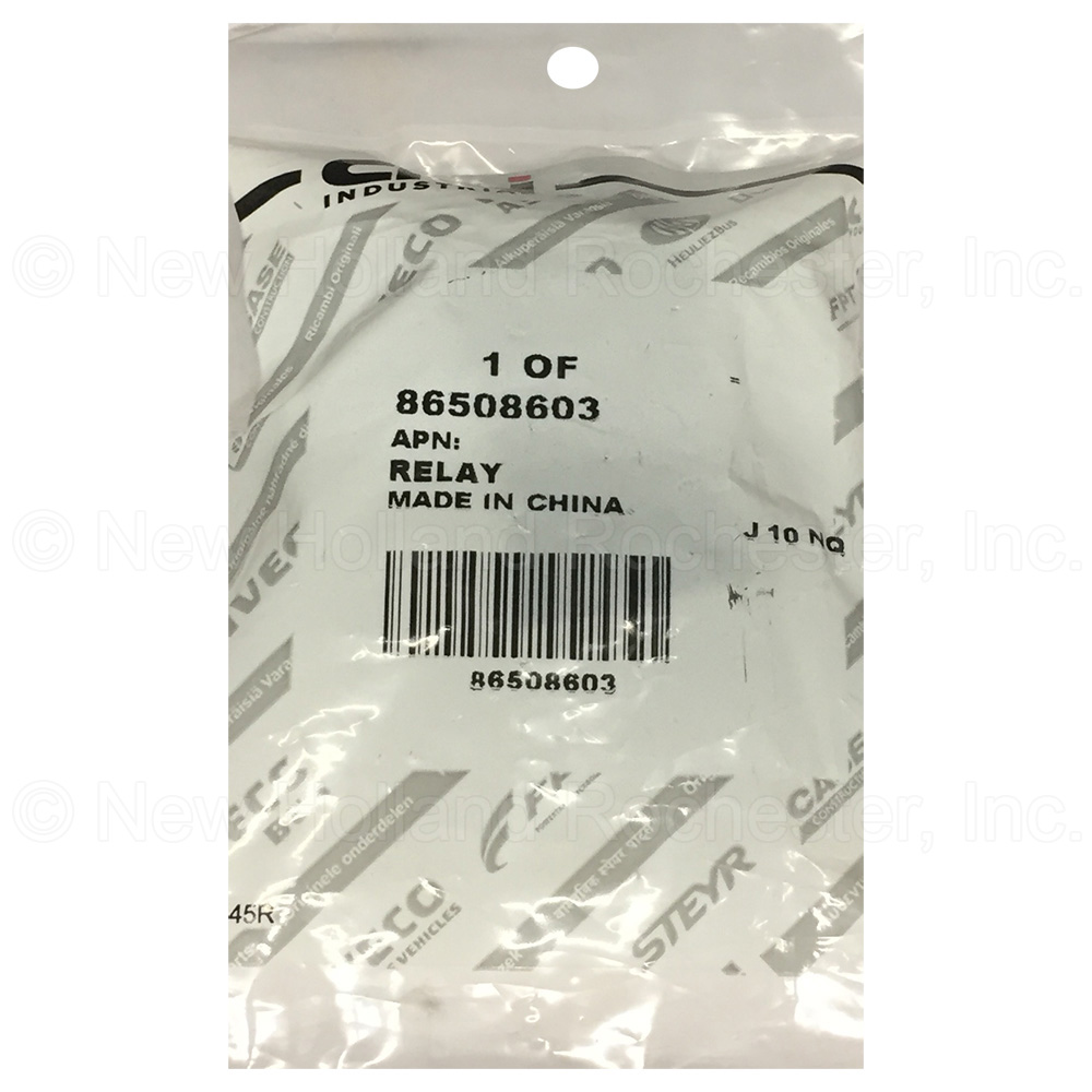 New Holland Relay Part # 86508603 - Image 2
