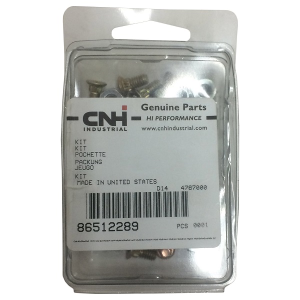 New Holland 1/2" Bolts and Nuts Kit 25ea Part # 86512289 - Image 2