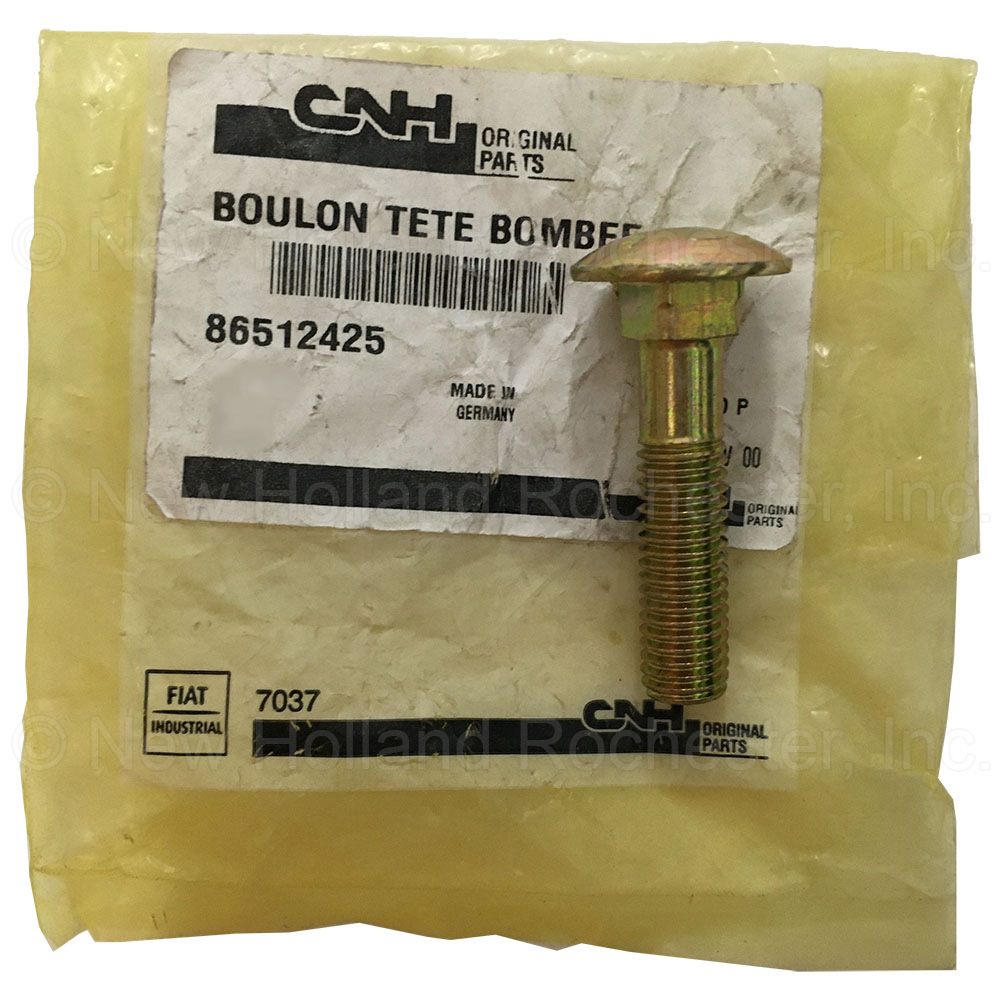 New Holland Carriage Bolt Part # 86512425
