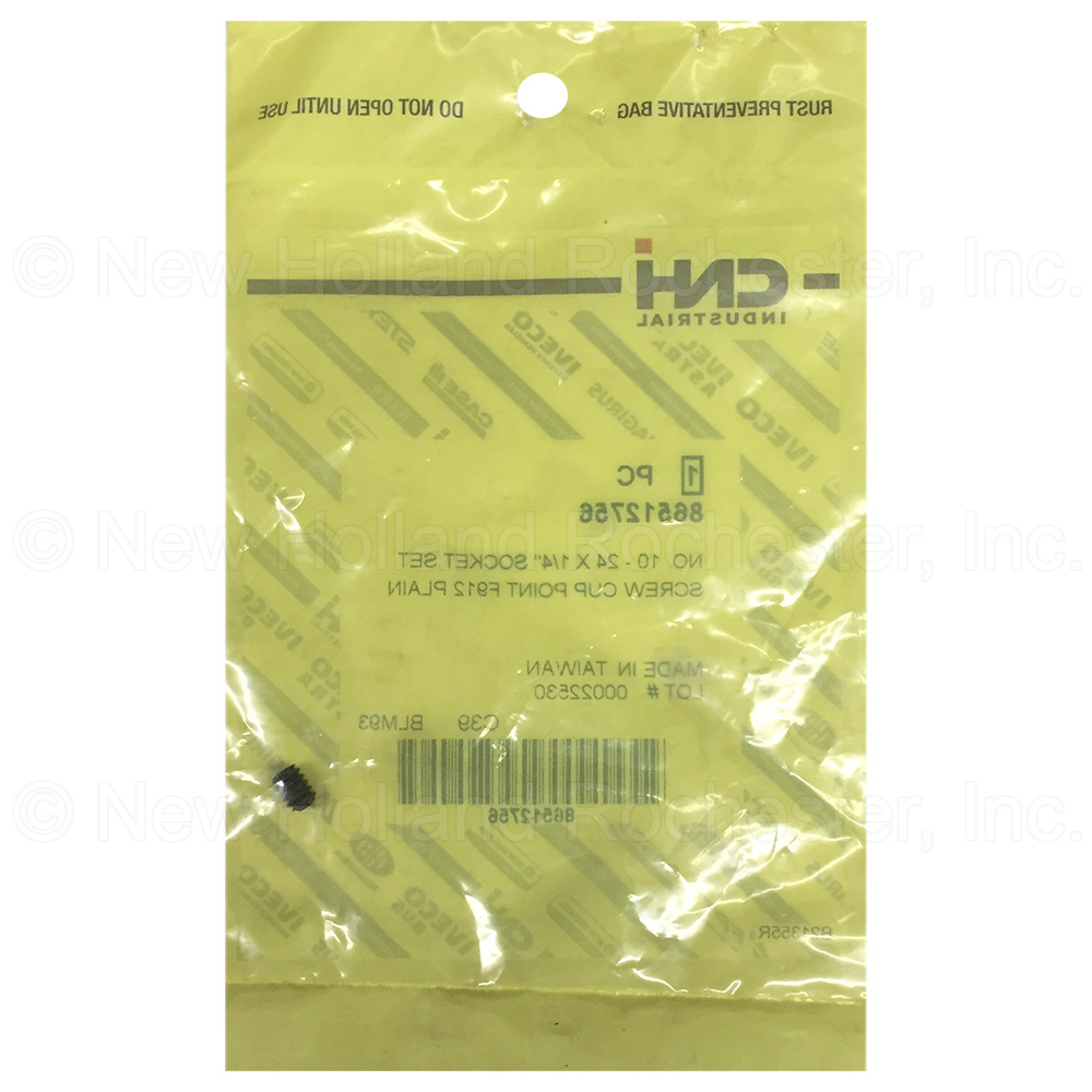 New Holland Set Screw Part # 86512756