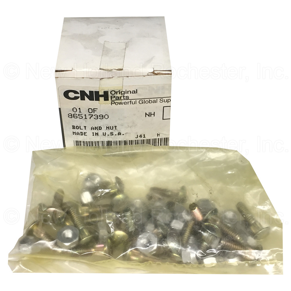 New Holland Bolt and Nut Part # 86517390