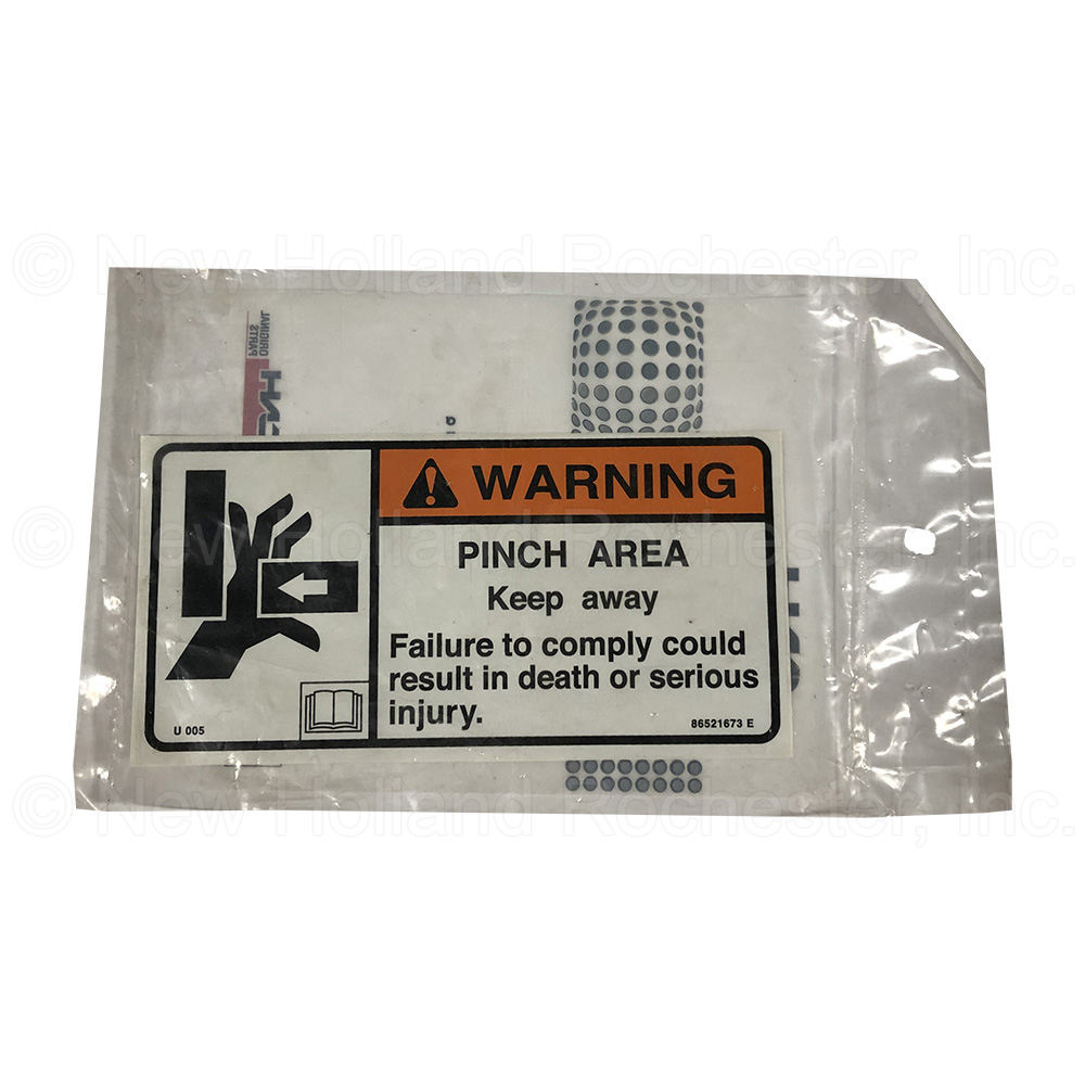 New Holland Decal Part # 86521673