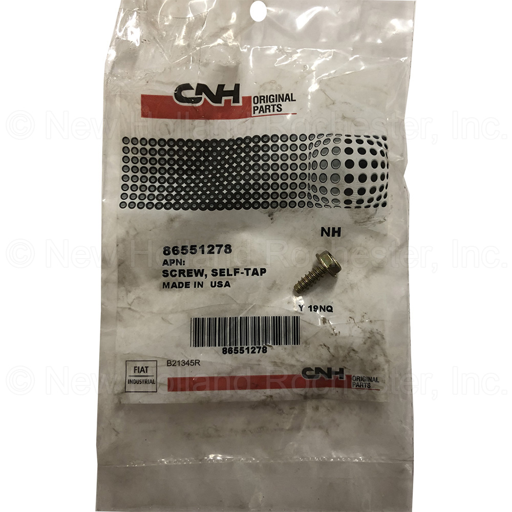 New Holland Self-Tap Screw Part # 86551278