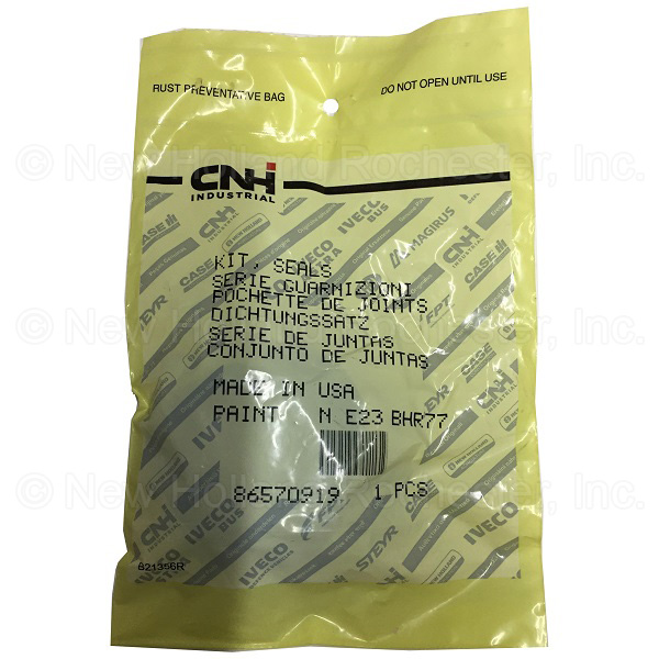 New Holland Misc Kit Part # 86570919 - Image 2