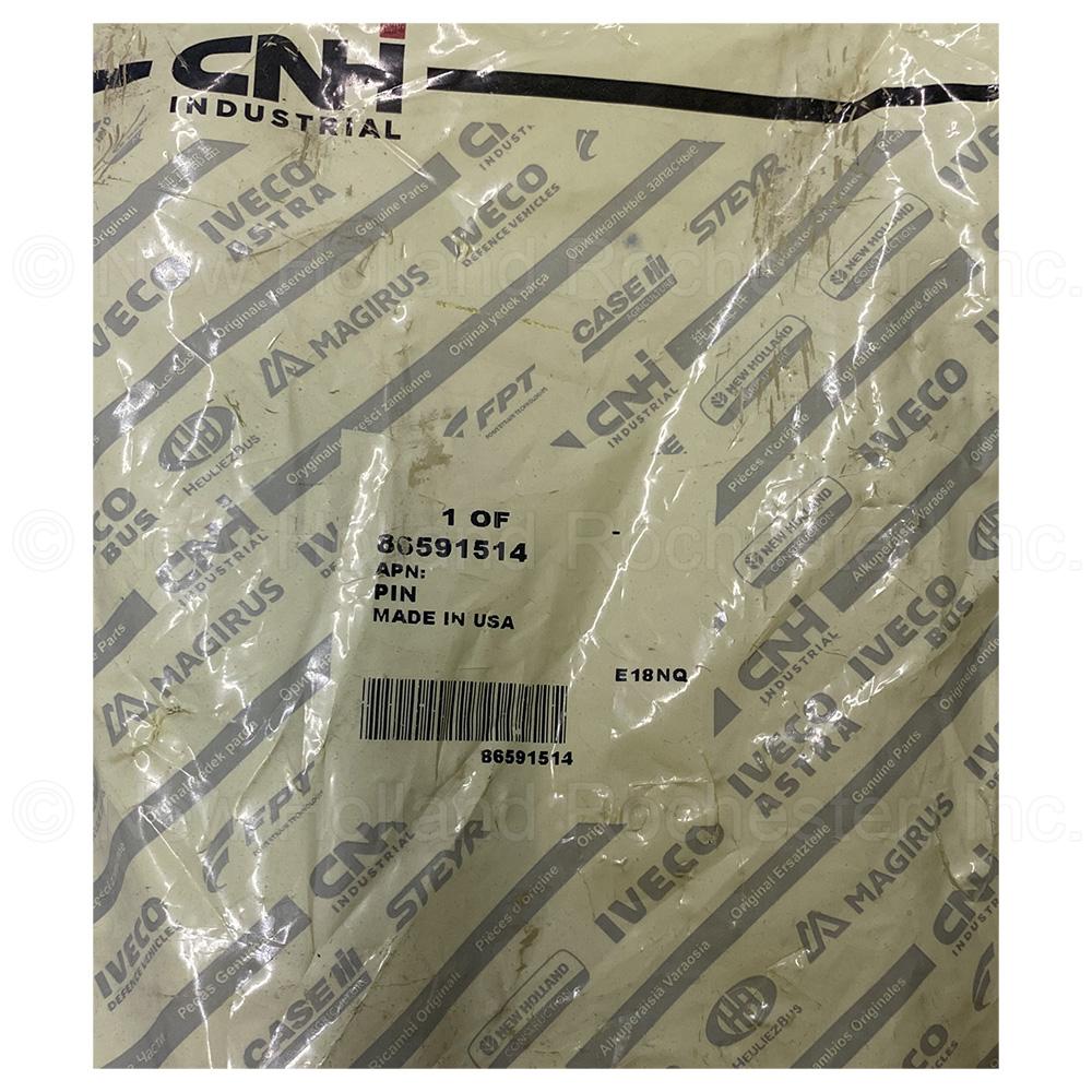 New Holland Pin Part # 86591514 - Image 2