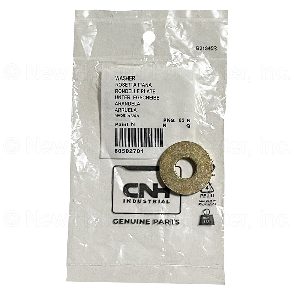 New Holland Washer Part # 86592701