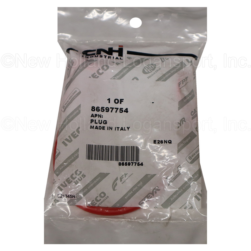 New Holland Plug Part # 86597754 - Image 2