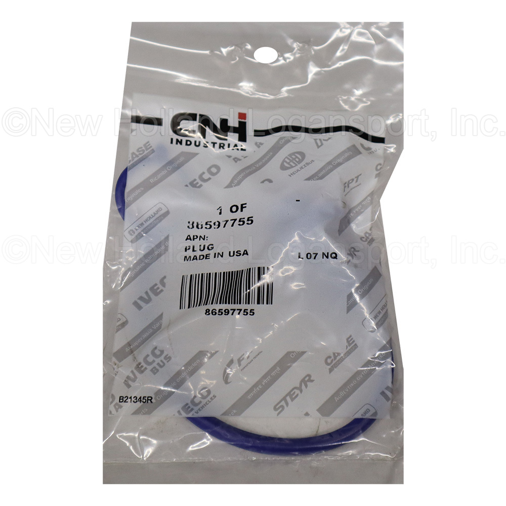 New Holland Plug Part # 86597755 - Image 2