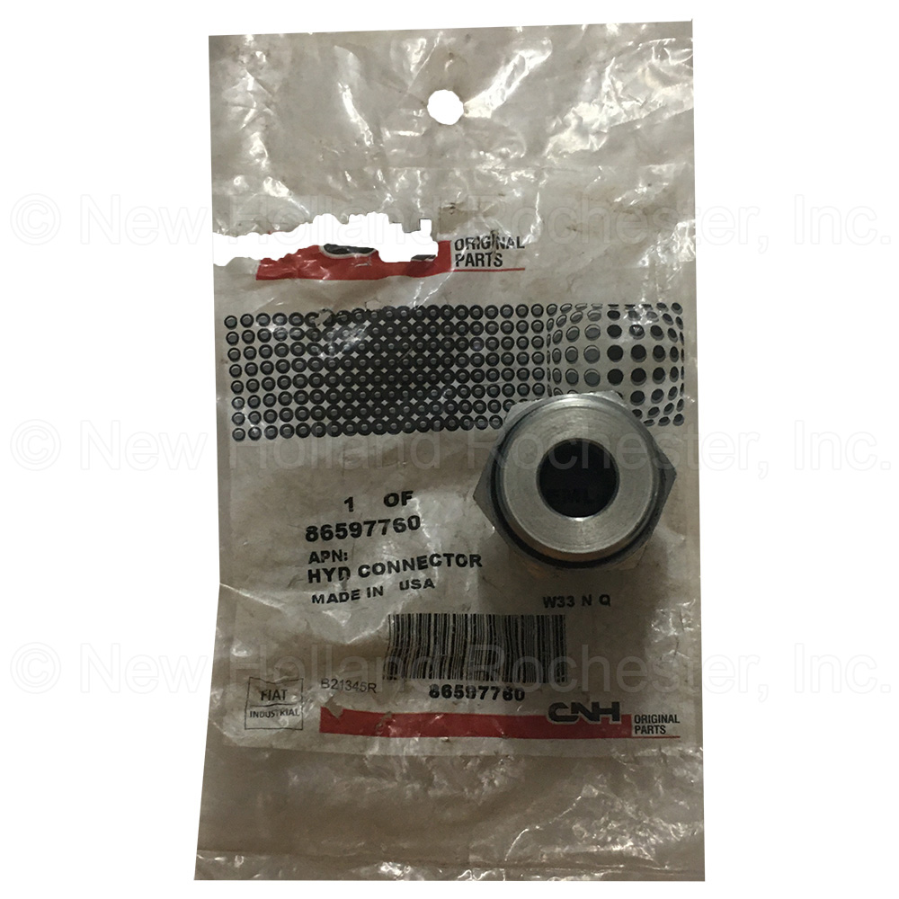 New Holland Hyd Connector Part # 86597760 - Image 3