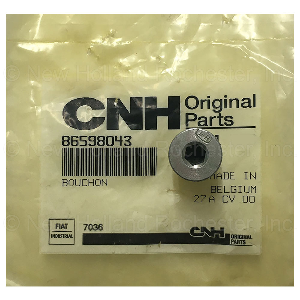 New Holland Plug Part # 86598043