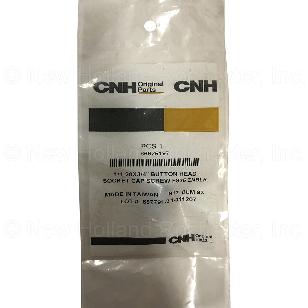 New Holland Screw Part # 86625197 - Image 3