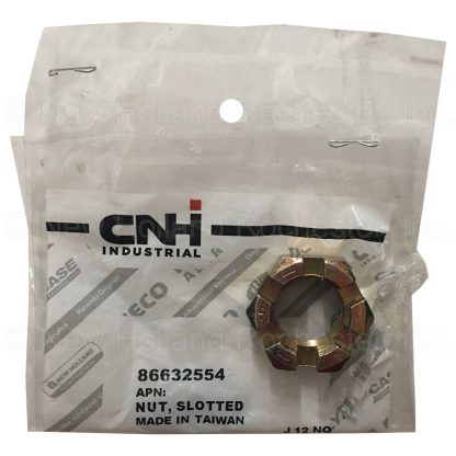 New Holland Slotted Nut Part # 86632554