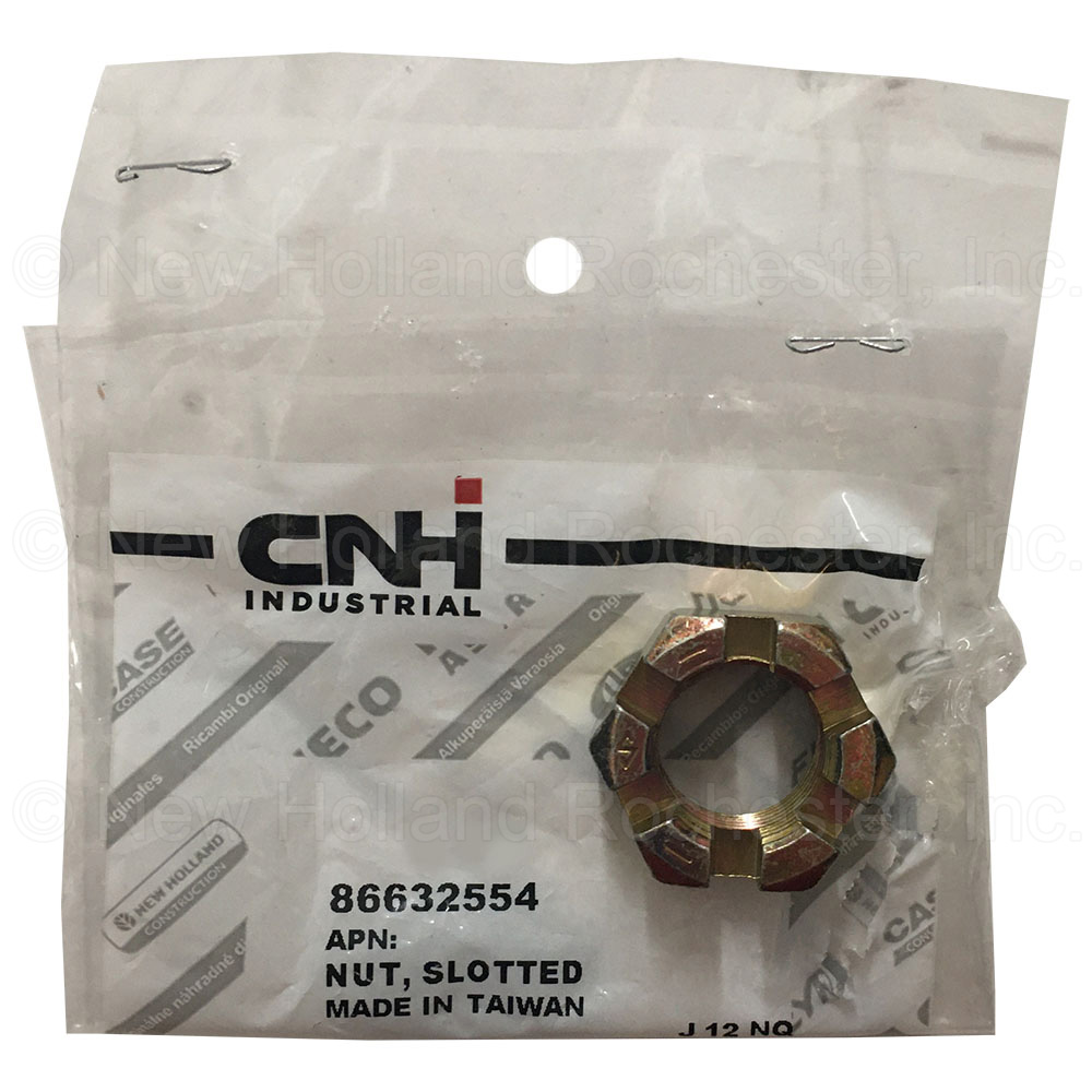 New Holland Slotted Nut Part # 86632554