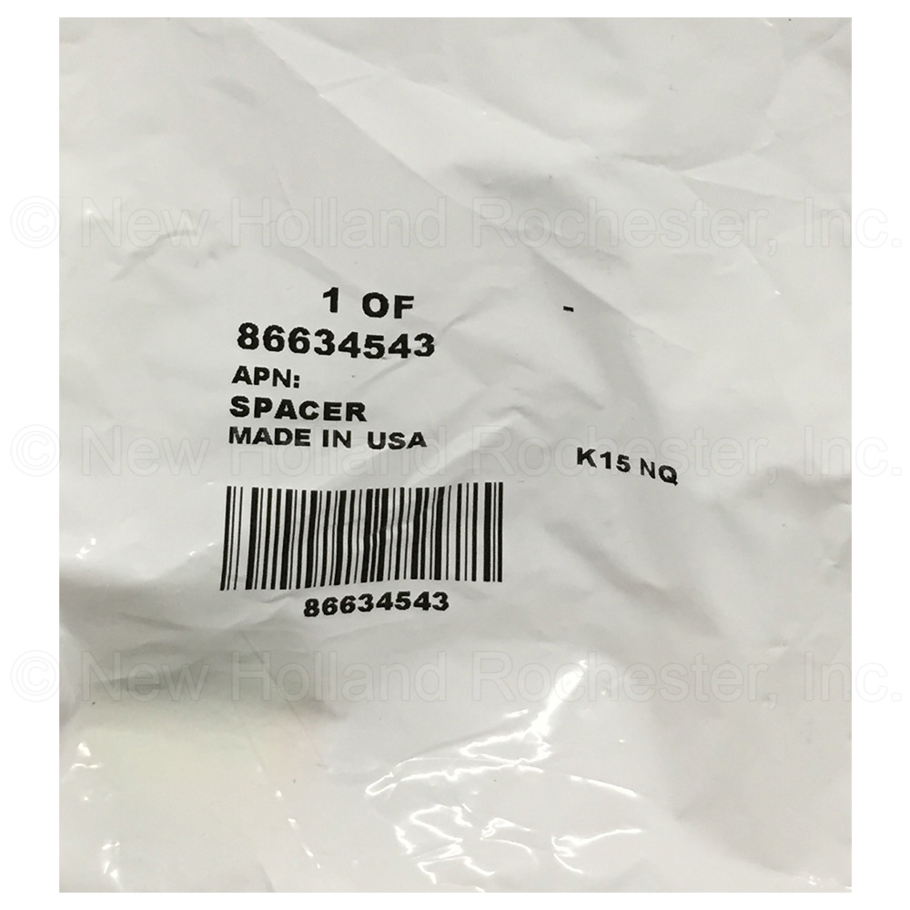 New Holland Spacer Part # 86634543 - Image 2