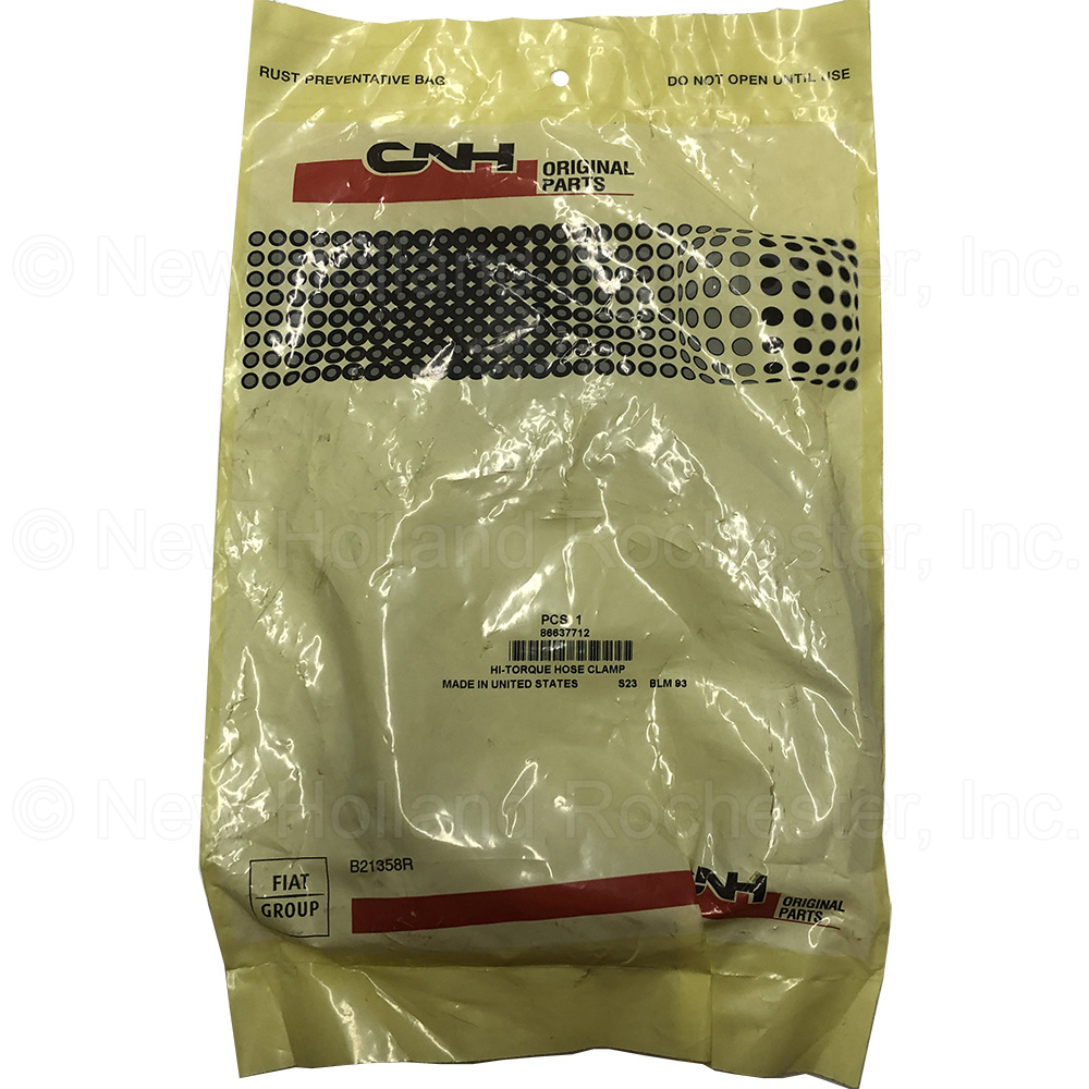 New Holland Hose Clamp Part # 86637712 - Image 3