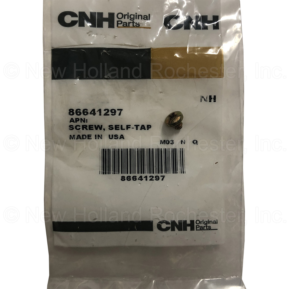 New Holland Self-Tap Screw Part # 86641297