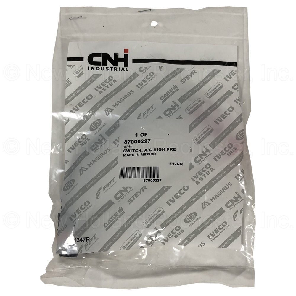 New Holland Pressure Switch Part # 87000227 - Image 3