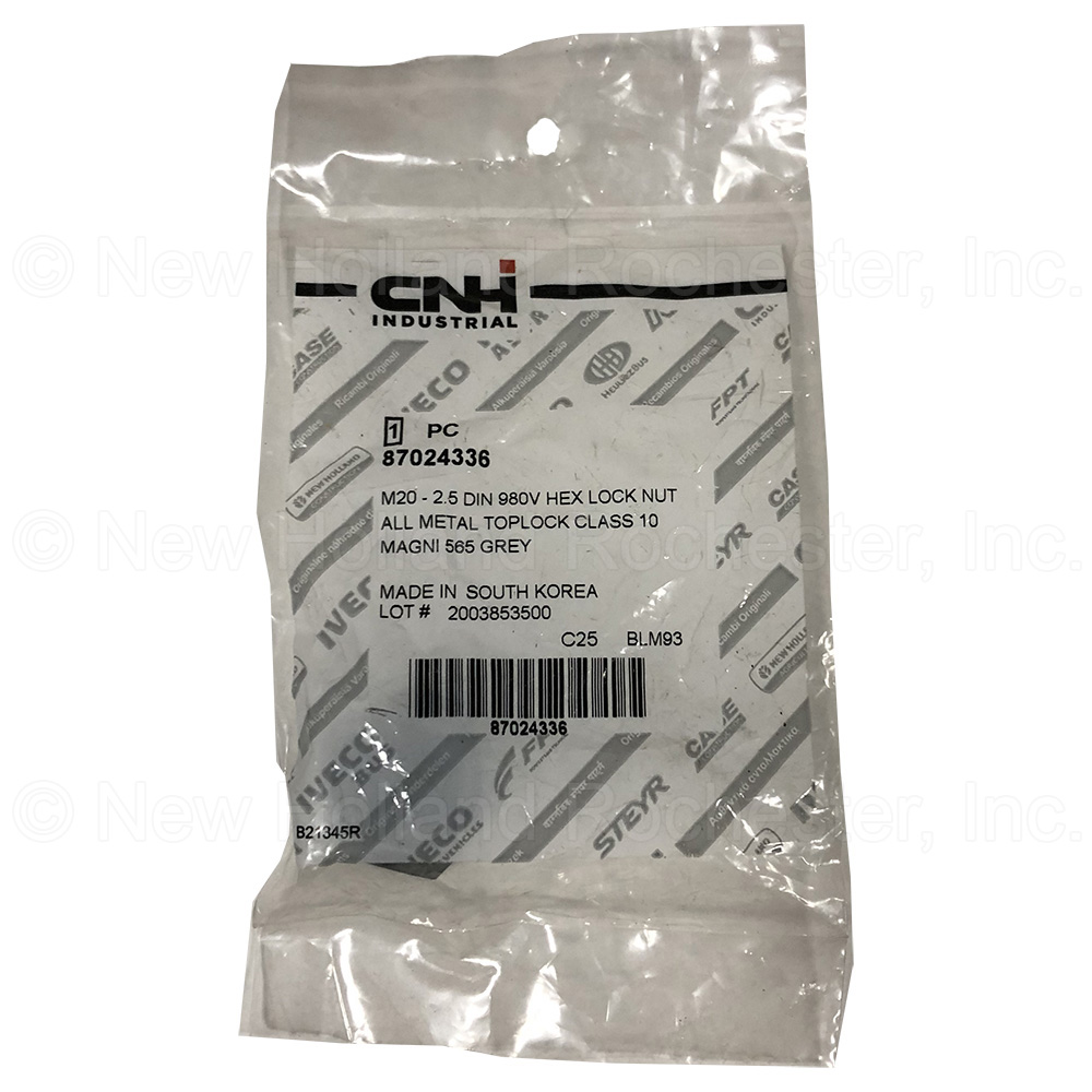 New Holland Nut Part # 87024336 - Image 3