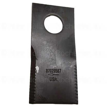 New Holland 14-Deg CW Serrated Knife Blade Part # 87029587