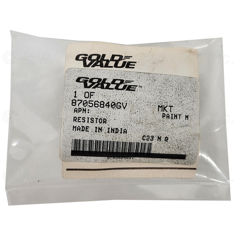 New Holland Resistor Part # 87056840GV - Image 3