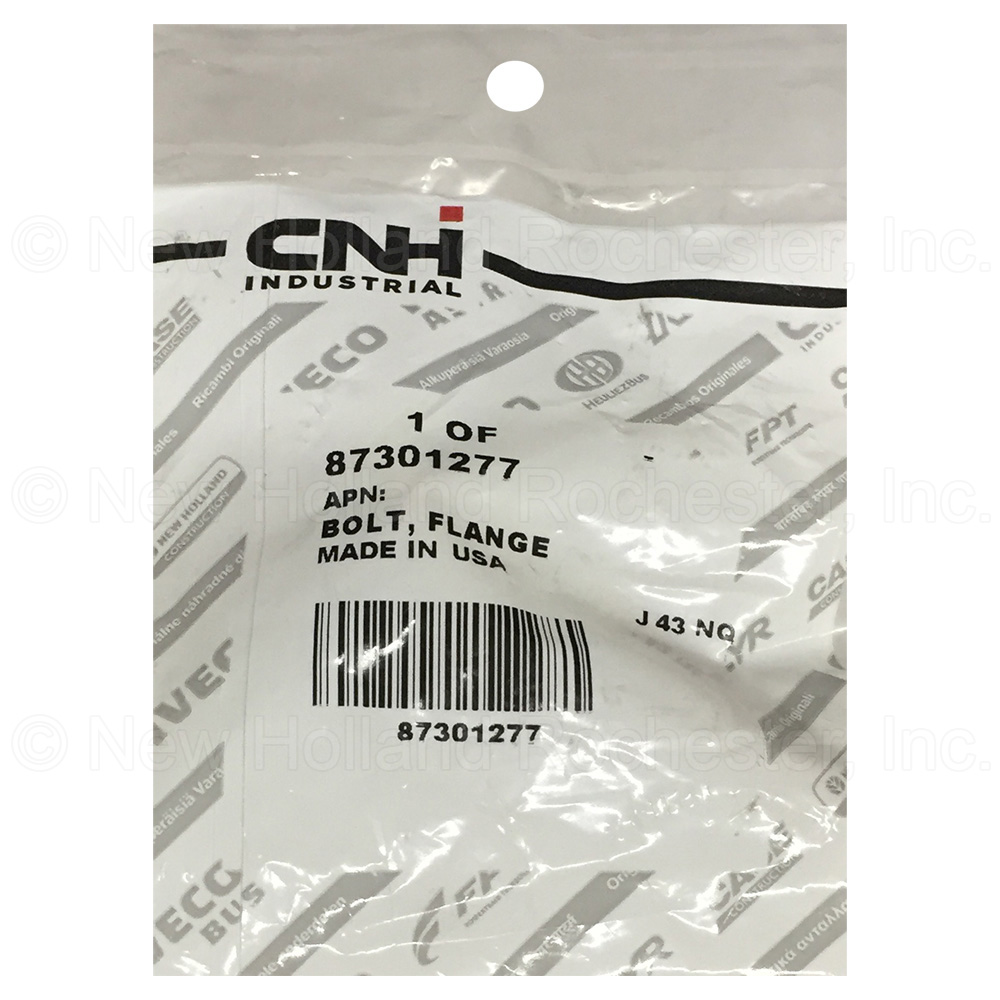 New Holland Bolt Part # 87301277 - Image 2