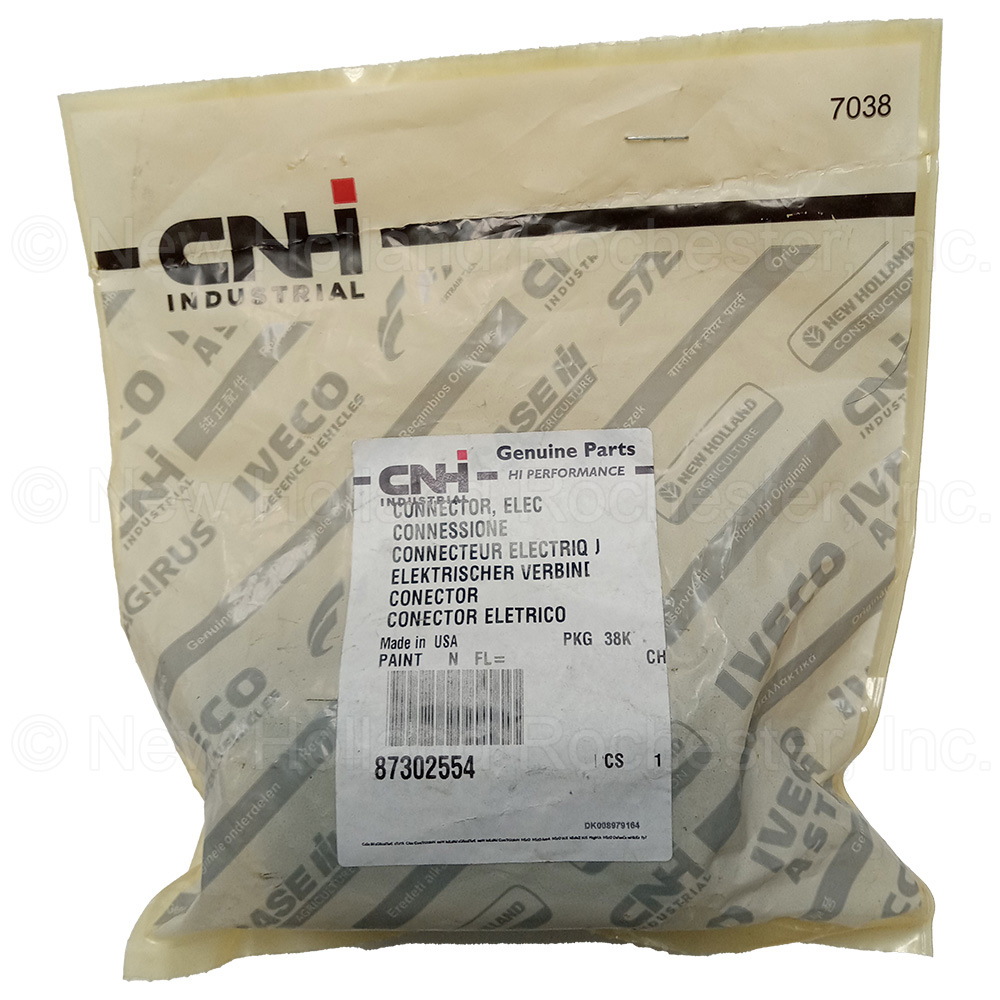 New Holland Connector Part # 87302554 - Image 3