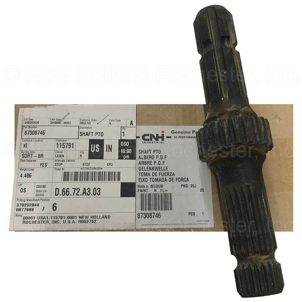 New Holland PTO Shaft Part # 87308746 - Image 4
