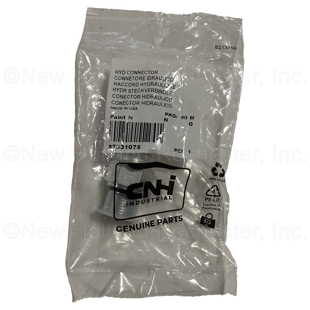 New Holland Hyd Connector Part # 87331075