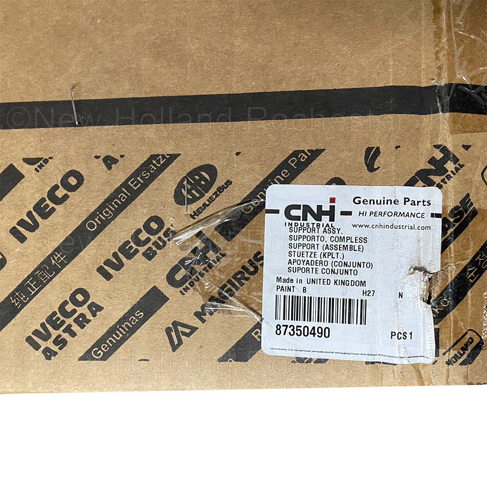 New Holland Support Assy Part # 87350490 - Image 3