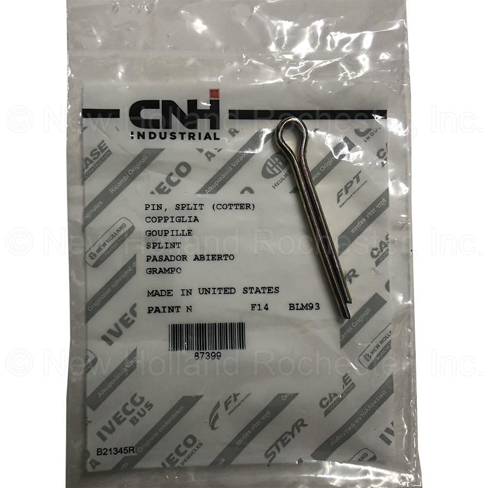 New Holland Split Pin Part # 87399