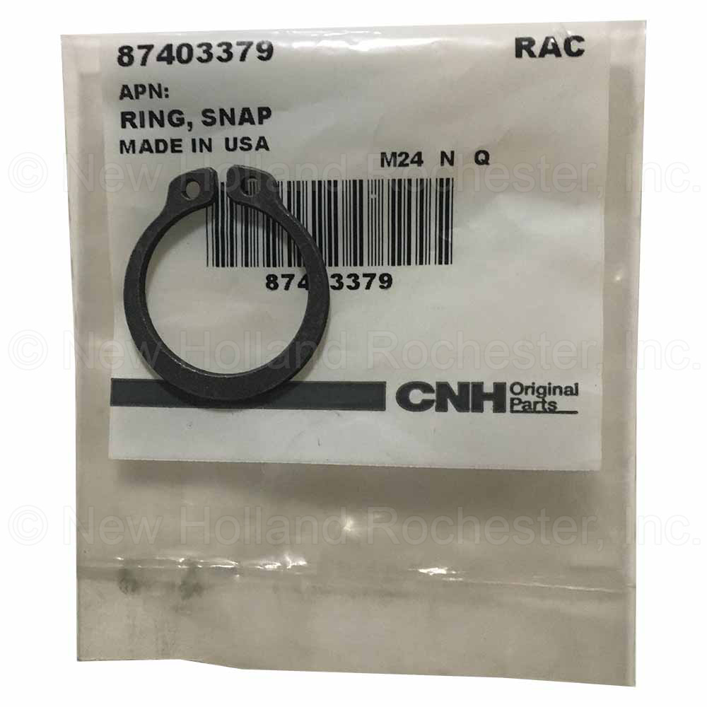 New Holland Snap Ring Part # 87403379