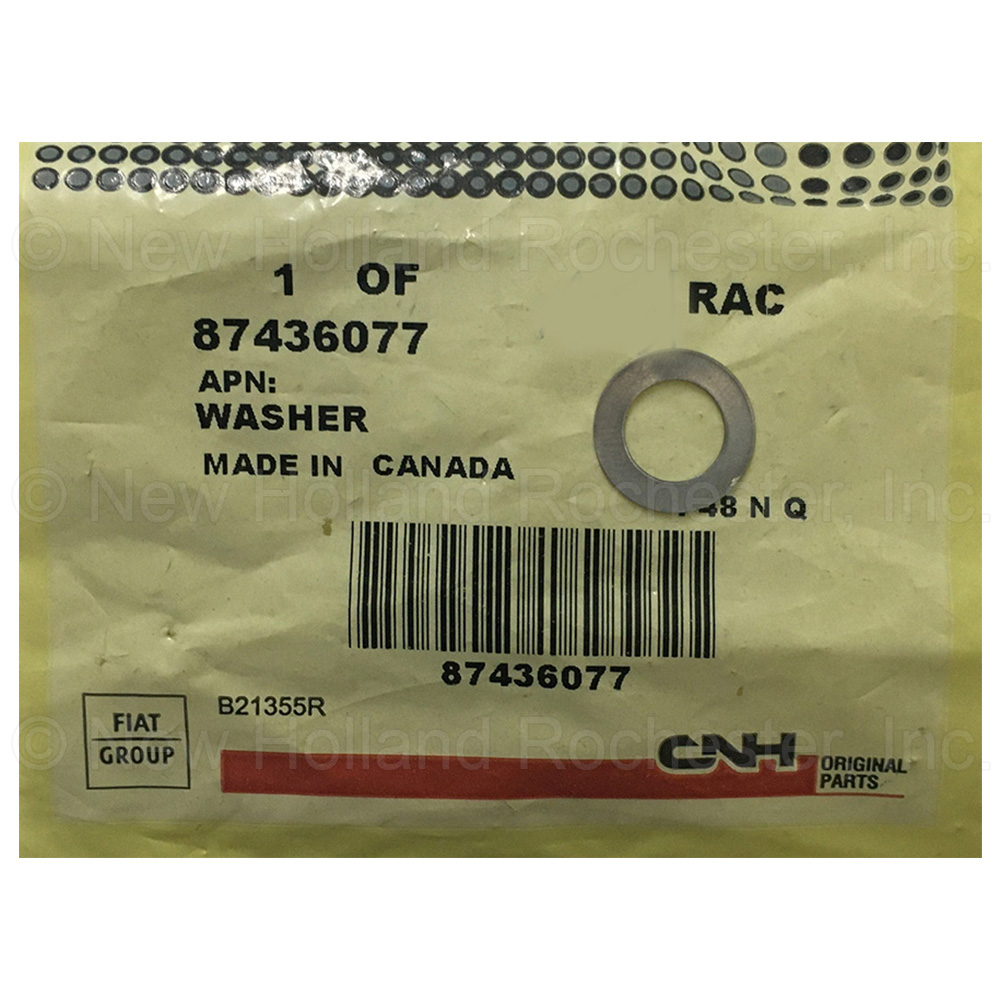 New Holland Washer Part # 87436077
