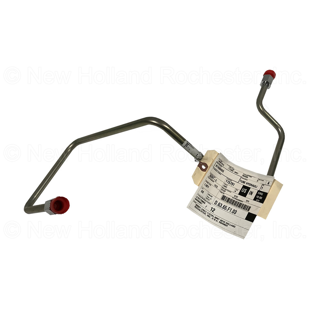 New Holland Hydraulic Tube Part # 87436426