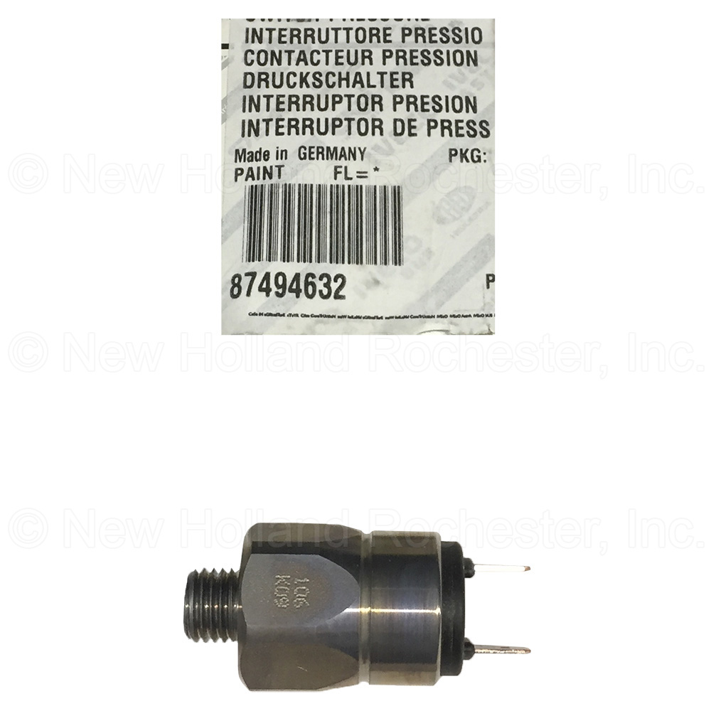 New Holland Pressure Switch Part # 87494632 - Image 2