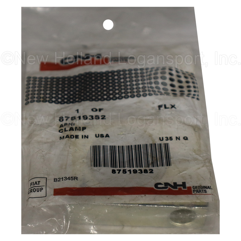 New Holland Clamp Part # 87519382 - Image 2