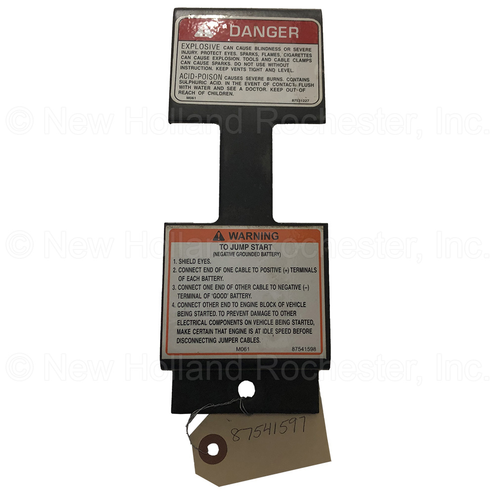 New Holland Bracket Part # 87541597